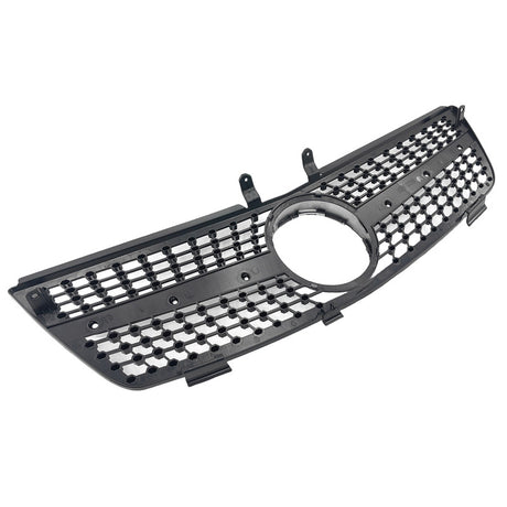 Silver Front Bumper Grille Fit For Mercedes Benz ML Class W164 2005-2008 - Machter