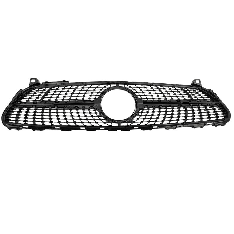 Diamond Chrome Mesh Grille Fit For Mercedes Benz A-Class 180 A200 A250 A45AMG GRILLE-BEN006 - Machter