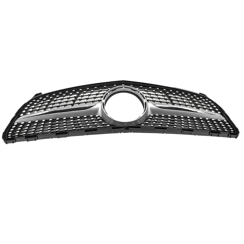 Diamond Chrome Mesh Grille Fit For Mercedes Benz A-Class 180 A200 A250 A45AMG GRILLE-BEN006 - Machter
