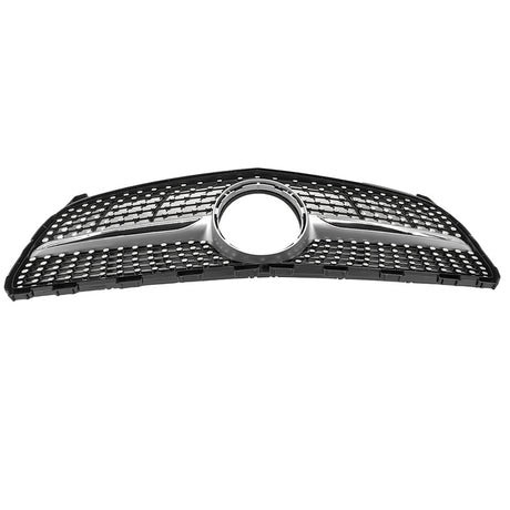 Diamond Chrome Mesh Grille Fit For Mercedes Benz A-Class 180 A200 A250 A45AMG GRILLE-BEN006 - Machter