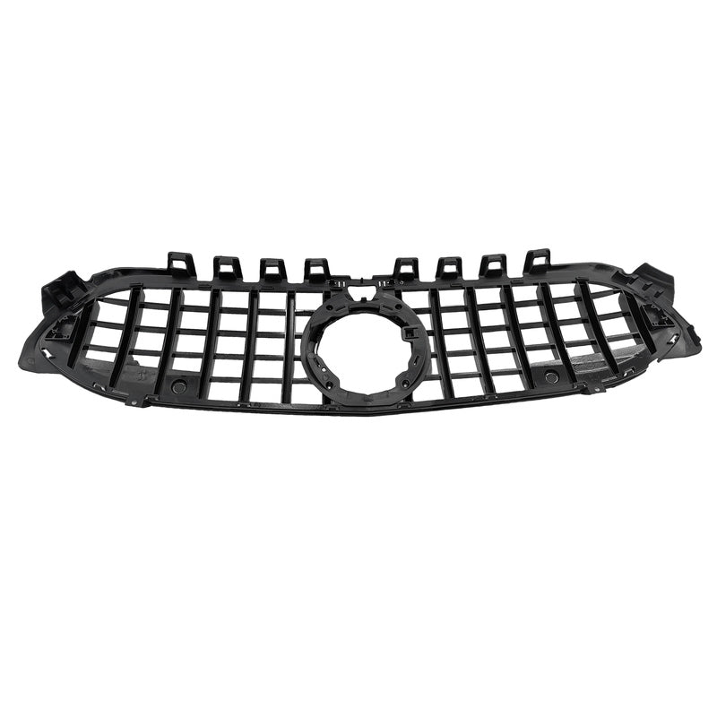 Black GT Bumper Grille Fit For Mercedes Benz A-Class W177 V177 A180 250 A35 Fit With Camera Hole Only GRILLE-BEN007 - Machter