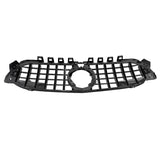 Black GT Bumper Grille Fit For Mercedes Benz A-Class W177 V177 A180 250 A35 Fit With Camera Hole Only GRILLE-BEN007 - Machter