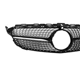 Diamond Chrome Grille Fit For Mercedes Benz C-Class W205 C205 & C43 2015-2018 GRILLE-BEN008 - Machter