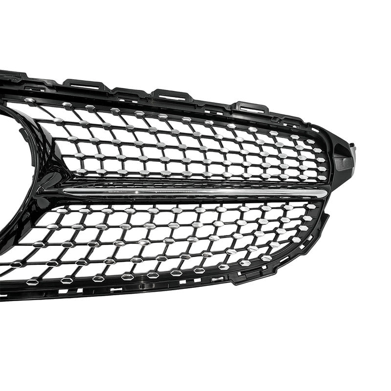 Diamond Chrome Grille Fit For Mercedes Benz C-Class W205 C205 & C43 2015-2018 GRILLE-BEN008 - Machter