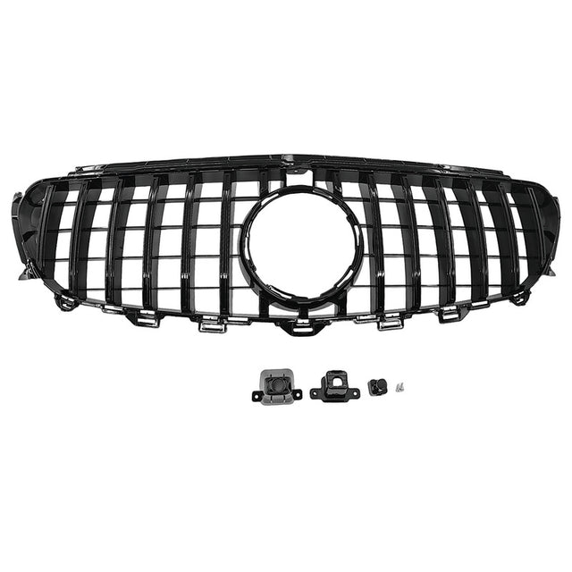 Gloss Black GT Style Grille Fit For Mercedes E-Class W213 S213 C238 A238 2016-2020 GRILLE-BEN009 - Machter