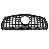 Black Bumper Grille Fit For Mercedes CLA-Class C117 X117 & AMG CLA45 2013-2019 GRILLE-BEN010 - Machter