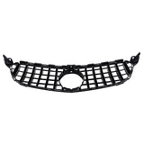 Black Front Grille Fit For Mercedes Benz C-Class W205 C43 AMG 2015-2018 GRILLE-BEN014 - Machter