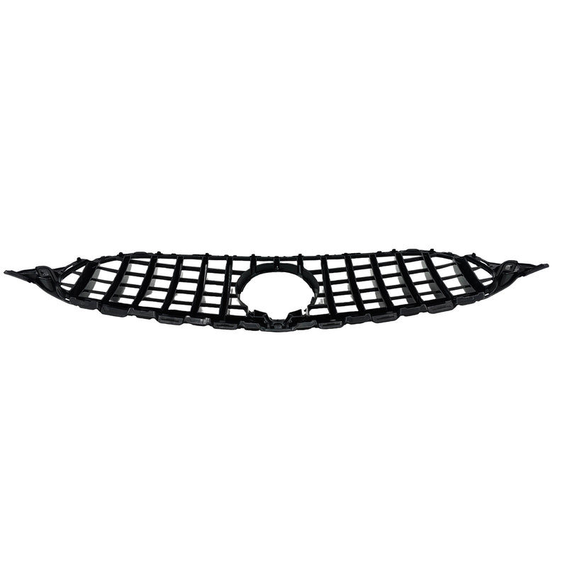 Black Front Grille Fit For Mercedes Benz C-Class W205 C43 AMG 2015-2018 GRILLE-BEN014 - Machter