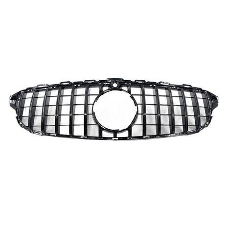 Black Front Grille Fit For Mercedes Benz C-Class W205 C43 AMG 2015-2018 GRILLE-BEN014 - Machter