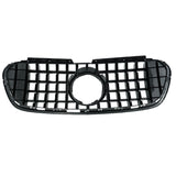 Front Grille Chrome & Black Fit For Mercedes Benz X-Class 470 2017-2021 GRILLE-BEN015 - Machter