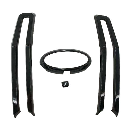 NO Camera Hole Grille Insert Black Fit For Ford Everest 2022-ON GRILLE-FD012 - Machter