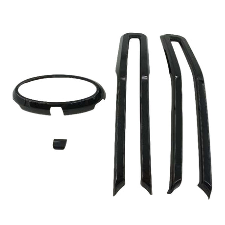 NO Camera Hole Grille Insert Black Fit For Ford Everest 2022-ON GRILLE-FD012 - Machter