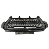 Front Grill Mesh Matte Black Grille With LED Fit For GWM Cannon 2020-2022 GRILLE-GWM001 - Machter