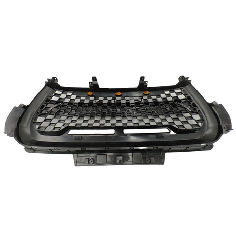 Front Grill Mesh Matte Black Grille With LED Fit For GWM Cannon 2020-2022 GRILLE-GWM001 - Machter