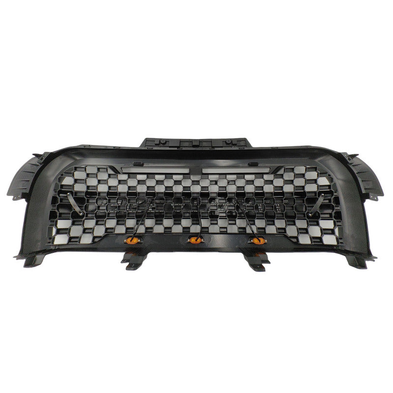 Front Grill Mesh Matte Black Grille With LED Fit For GWM Cannon 2020-2022 GRILLE-GWM001 - Machter