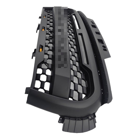 Front Grill Mesh Matte Black Grille With LED Fit For GWM Cannon 2020-2022 GRILLE-GWM001 - Machter