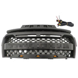 Front Grill Mesh Matte Black Grille With LED Fit For GWM Cannon 2020-2022 GRILLE-GWM001 - Machter