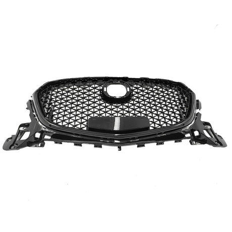 Black Front Bumper Grill Upper Grille Cover Fit For Mazda 3 Axela 2017-2018 GRILLE-MA001 - Machter