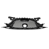 Black Front Bumper Grill Upper Grille Cover Fit For Mazda 3 Axela 2017-2018 GRILLE-MA001 - Machter
