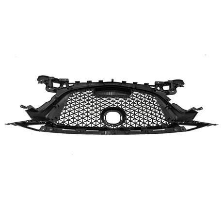 Black Front Bumper Grill Upper Grille Cover Fit For Mazda 3 Axela 2017-2018 GRILLE-MA001 - Machter