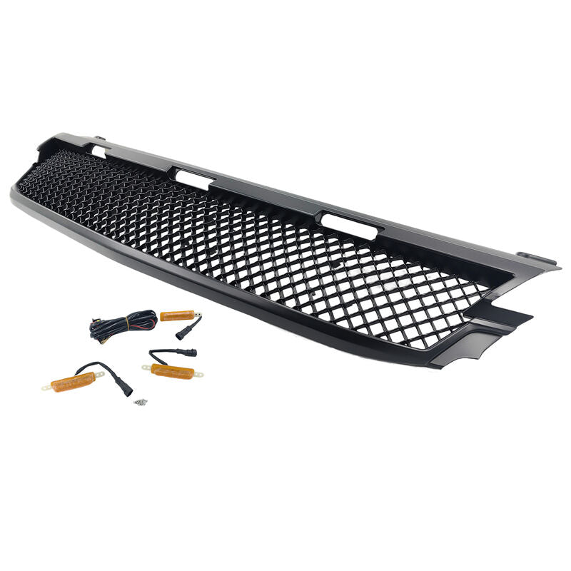 LED Front Bumper Mesh Grill Fit For Mitsubishi Pajero Sport QE QE QF QG SUV 2015-2019 GRILLE-MB004 - Machter