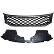 Black Mesh Grill Fit For Nissan Navara NP300 2015-2020 Ute Grille GRILLE-NS001 - Machter