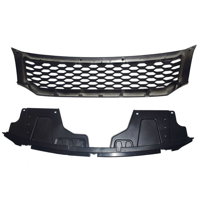 Black Mesh Grill Fit For Nissan Navara NP300 2015-2020 Ute Grille GRILLE-NS001 - Machter