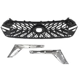 Chrome Black Grille Fit For Toyota Landcruiser 200 Series 2016-2021 GRILLE-TA013 - Machter