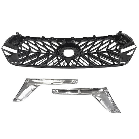 Chrome Black Grille Fit For Toyota Landcruiser 200 Series 2016-2021 GRILLE-TA013 - Machter