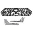 Chrome Black Grille Fit For Toyota Landcruiser 200 Series 2016-2021 GRILLE-TA013 - Machter