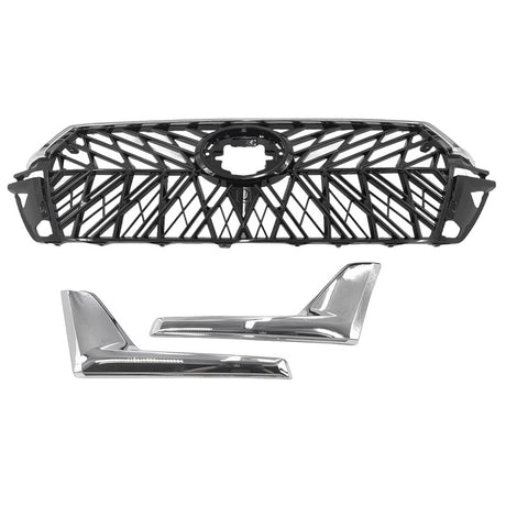 Chrome Black Grille Fit For Toyota Landcruiser 200 Series 2016-2021 GRILLE-TA013 - Machter