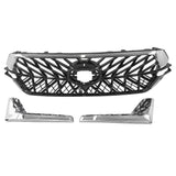 Chrome Black Grille Fit For Toyota Landcruiser 200 Series 2016-2021 GRILLE-TA013 - Machter