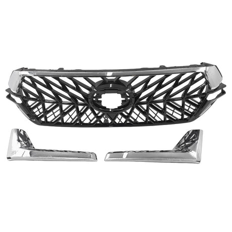 Chrome Black Grille Fit For Toyota Landcruiser 200 Series 2016-2021 GRILLE-TA013 - Machter