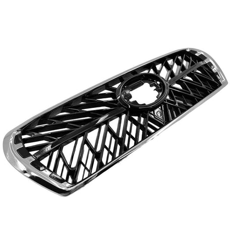 Grille Front Gloss Black With Chrome Fit For Toyota Landcruiser 200 Series Wagon 08/2007-10/2015 GRILLE-TA014 - Machter