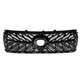 Grille Front Gloss Black With Chrome Fit For Toyota Landcruiser 200 Series Wagon 08/2007-10/2015 GRILLE-TA014 - Machter