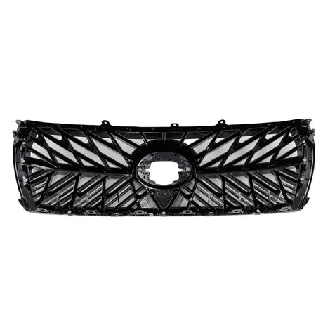 Grille Front Gloss Black With Chrome Fit For Toyota Landcruiser 200 Series Wagon 08/2007-10/2015 GRILLE-TA014 - Machter