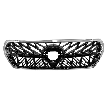 Grille Front Gloss Black With Chrome Fit For Toyota Landcruiser 200 Series Wagon 08/2007-10/2015 GRILLE-TA014 - Machter