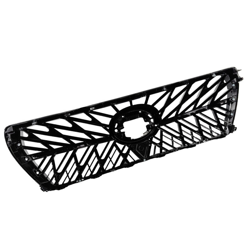 Grille Front Gloss Black With Chrome Fit For Toyota Landcruiser 200 Series Wagon 08/2007-10/2015 GRILLE-TA014 - Machter