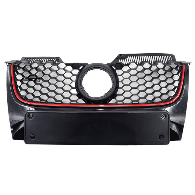 Main Radiator Grille Upper Front Grill Fit For Volkswagen Golf MK5 GTI 2005-2009 GRILLE-VW003 - Machter