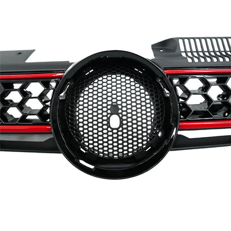 Main Radiator Front Upper Grille Fit For Volkswagen Golf GTI MK6 12/2009-10/2013 GRILLE-VW004 - Machter
