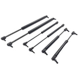 3 Pair Bonnet + Tailgate + Rear Window Gas Struts Fit For Jeep Grand Cherokee WJ/WG 1999-2005 GS-JP001FWR - Machter