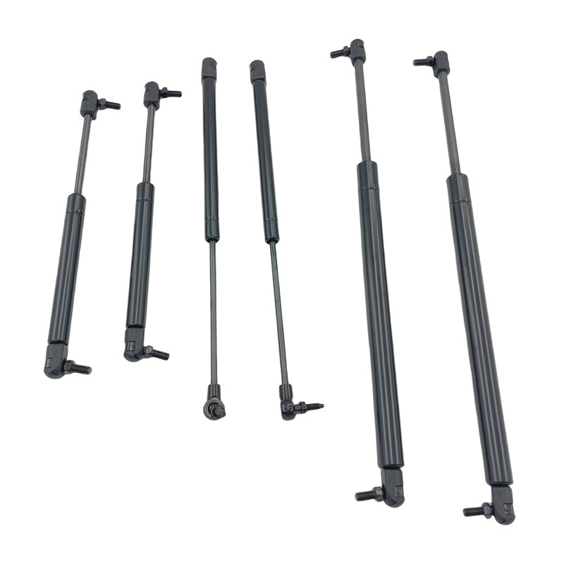 3 Pair Bonnet + Tailgate + Rear Window Gas Struts Fit For Jeep Grand Cherokee WJ/WG 1999-2005 GS-JP001FWR - Machter