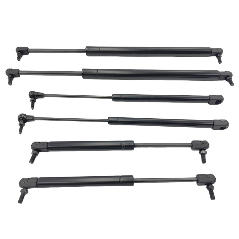 3 Pair Bonnet + Tailgate + Rear Window Gas Struts Fit For Jeep Grand Cherokee WJ/WG 1999-2005 GS-JP001FWR - Machter