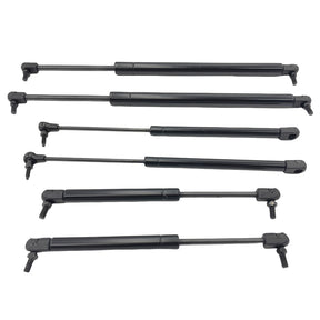3 Pair Bonnet + Tailgate + Rear Window Gas Struts Fit For Jeep Grand Cherokee WJ/WG 1999-2005 GS-JP001FWR - Machter