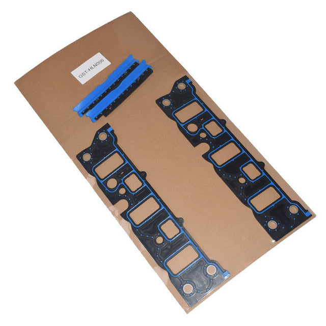 Inlet/Intake Manifold Gasket Set Fit Holden Commodore V6 3.8L VT VU VX VY 98-04 Blue Rubber Seal - Machter
