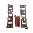 Inlet/Intake Manifold Gasket Set Fit Holden Commodore V6 3.8L VT VU VX VY 98-04 Red Rubber Seal GST-HLN007 - Machter