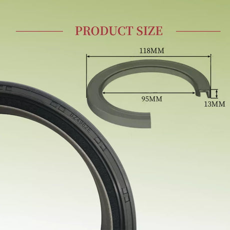 Rear Crankshaft Oil Seal Main Seal Fit For Isuzu Rodeo For Holden Jackaroo For Opel Campo 2002-2012 - Machter