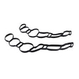 2 x Intake Manifold Gasket Fit For Jeep Grand Cherokee 3.0 Diesel 68148135AA 2011-ON - Machter
