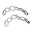 2 x Intake Manifold Gasket Fit For Jeep Grand Cherokee 3.0 Diesel 68148135AA 2011-ON GST-JP001 - Machter