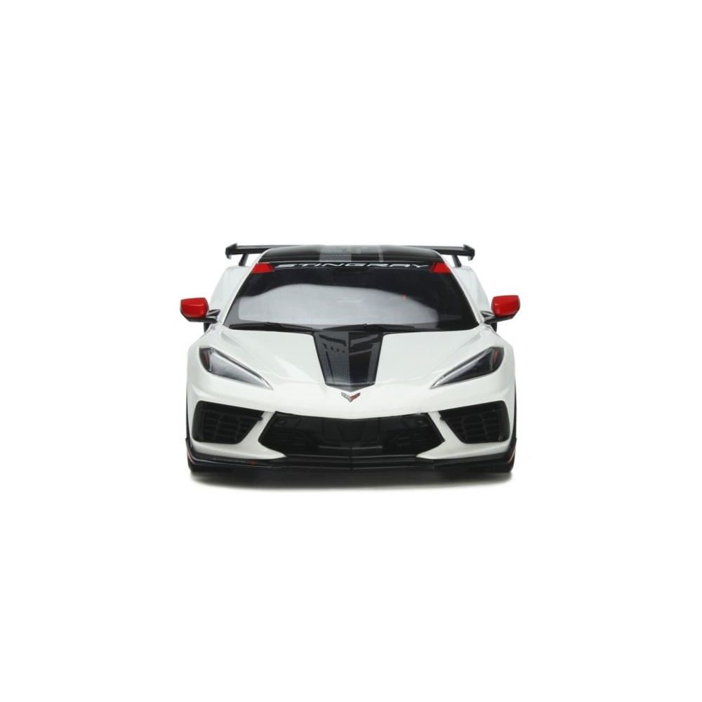 2020 Chevrolet Corvette C8 Pace Car Arctic White Diecast Model Car 1:18 Scale (Approx. 25cm) Collectible | Universal Auto Spares